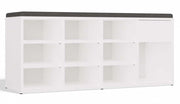 Scarpiera buty otwarta tallin bianco per ingresso