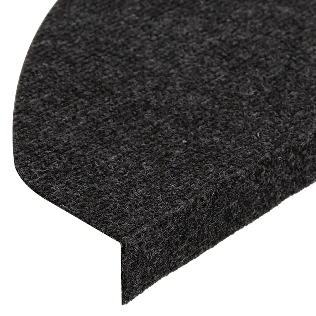 Tappetini Autoadesivi per Scale 30 pz Neri 65x22,5x3,5 cm