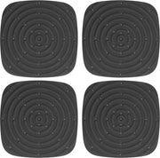 Panno di nidificazione 4 pezzi, impermeabile, idoneo per pollaio, 30x30cm - nero.