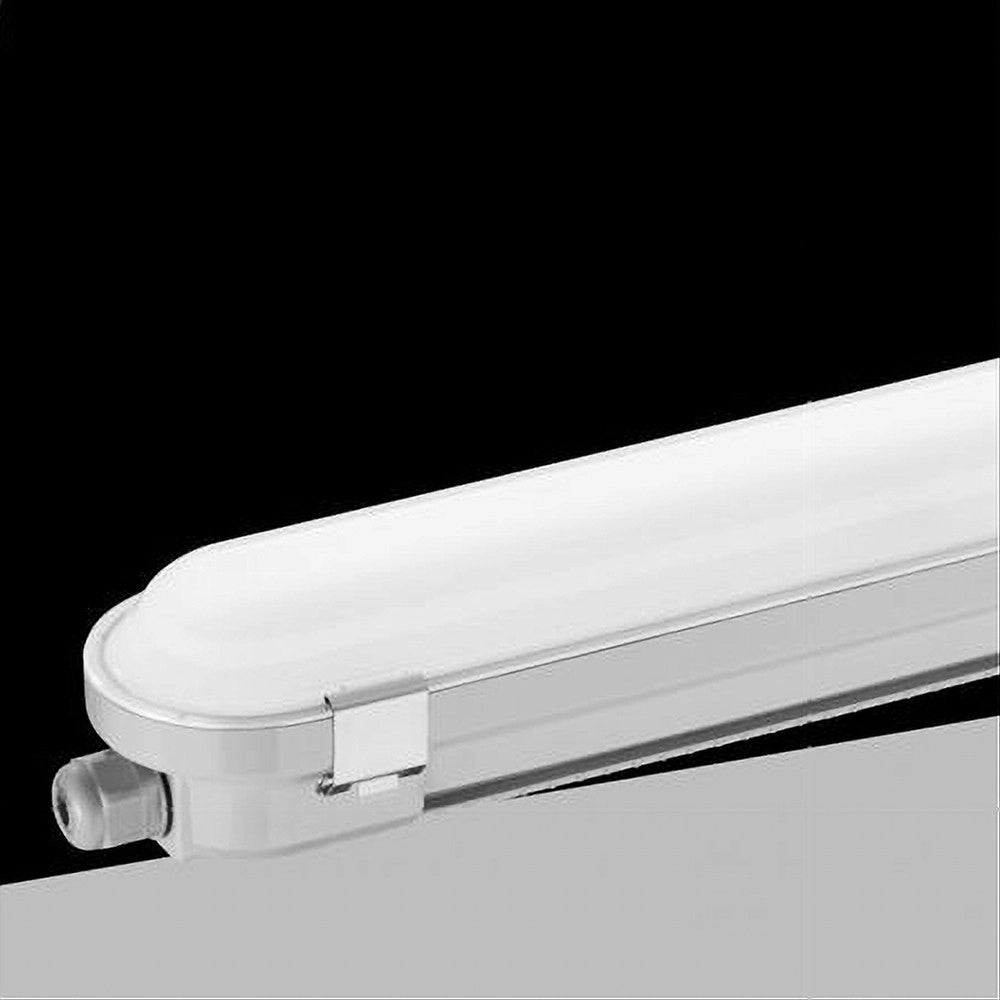 Trade Shop - Tubo Led Plafoniera Lineare Da 60cm 18watt Ip66 Cct 4000k-5000k-6500k Yl18-60-3c -