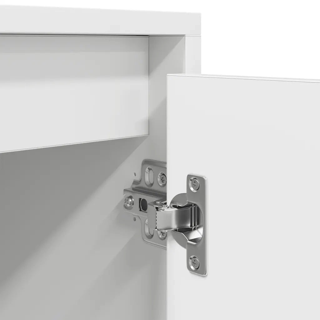 Mobile Porta TV Bianco 188,5x41x50 cm in Legno Multistrato 3328417