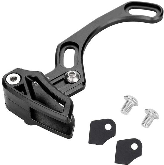 Accessorio per bicicletta da montagna - Guida catena ultraleggera - Protezione catena - Accessorio da protezione - Nero - Codice prodotto: [inserire codice prodotto] - Modello: [inserire modello] - Peso: [inserire peso] - Materiale: [inserire materiale]