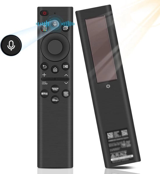 Adatto per BN59-01385A, Controllo remoto solare per TV intelligente, Comando universale, Controllo remoto sostitutivo con connettore USB Type-C, Compatibile con controllo remoto TV intelligente
