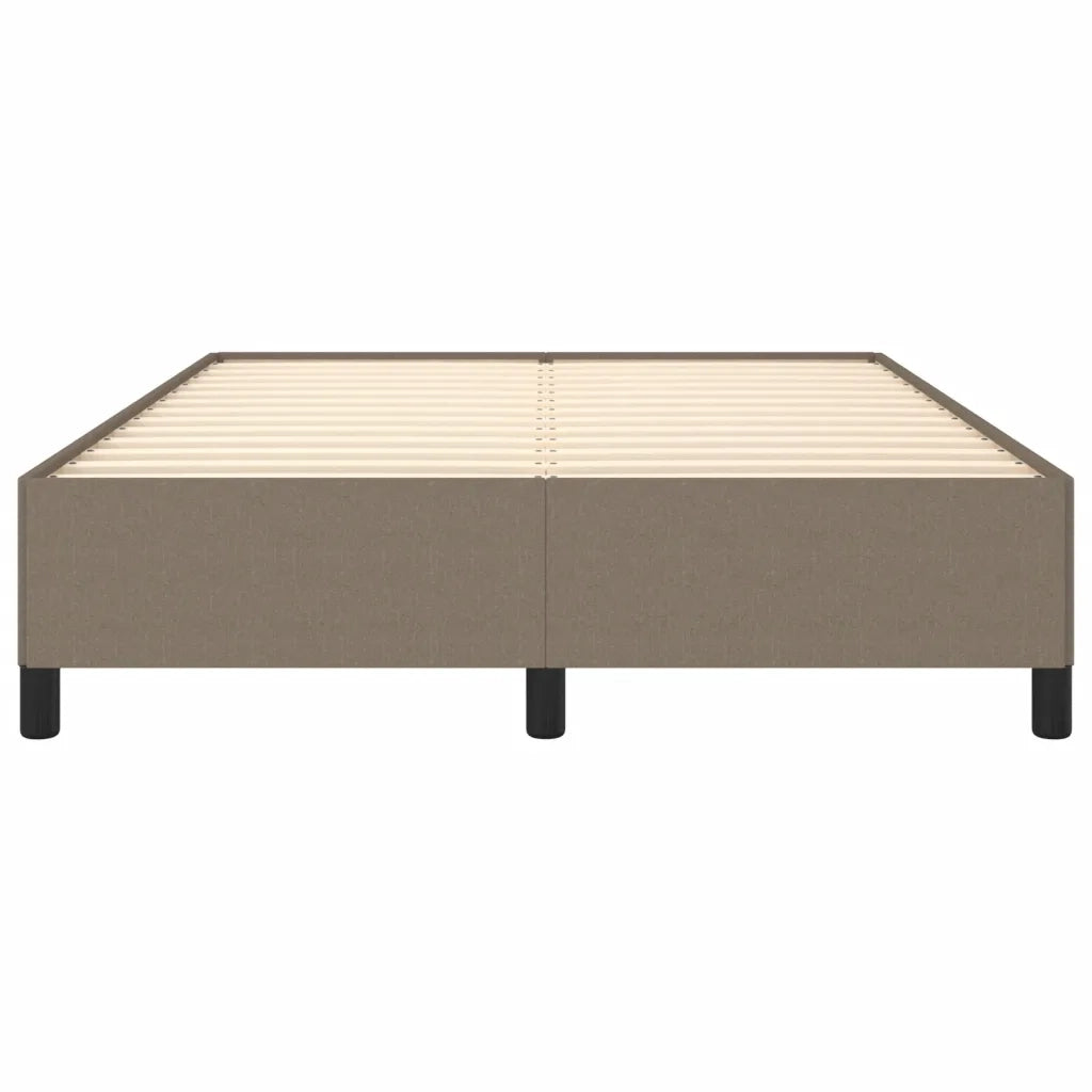 Giroletto senza Materasso-Struttura Letto Tortora 140x200 cm in Tessuto 747936