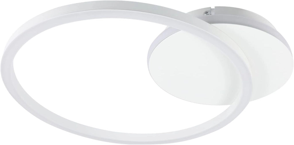 ZMH Lampada da soffitto plafoniera LED moderna 24W design 3000K per soggiorno cucina