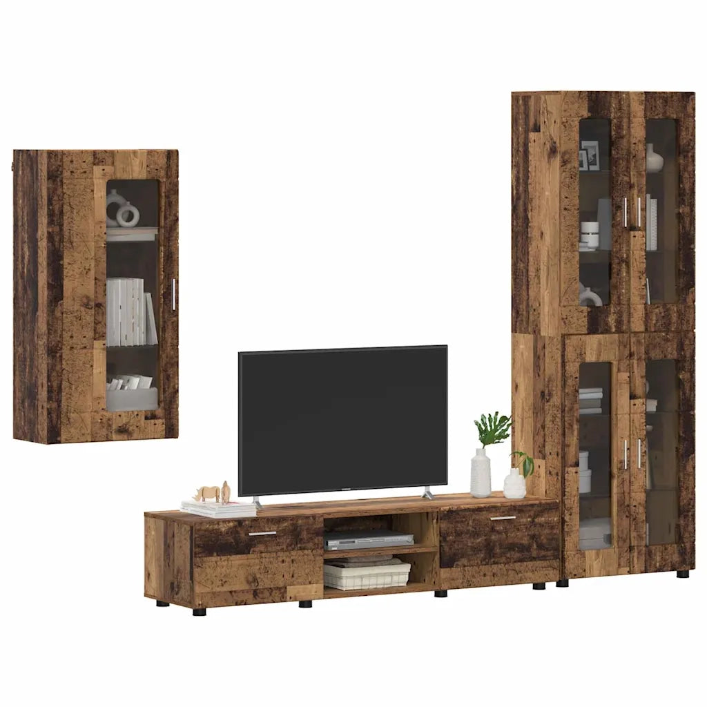 Set mobile TV FLORIN 3 pcs Legno vecchio Legno multistrato 3397952