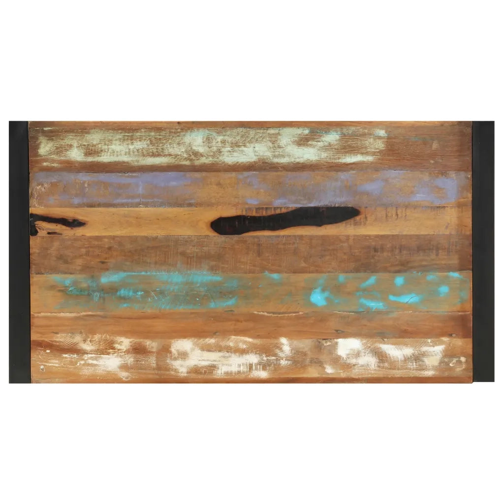 Tavolo da Bar 110x60x110 cm in Legno Massello di Recupero 285955