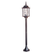 Lampione da esterno nero Wexford Elstead E27 60W IP44