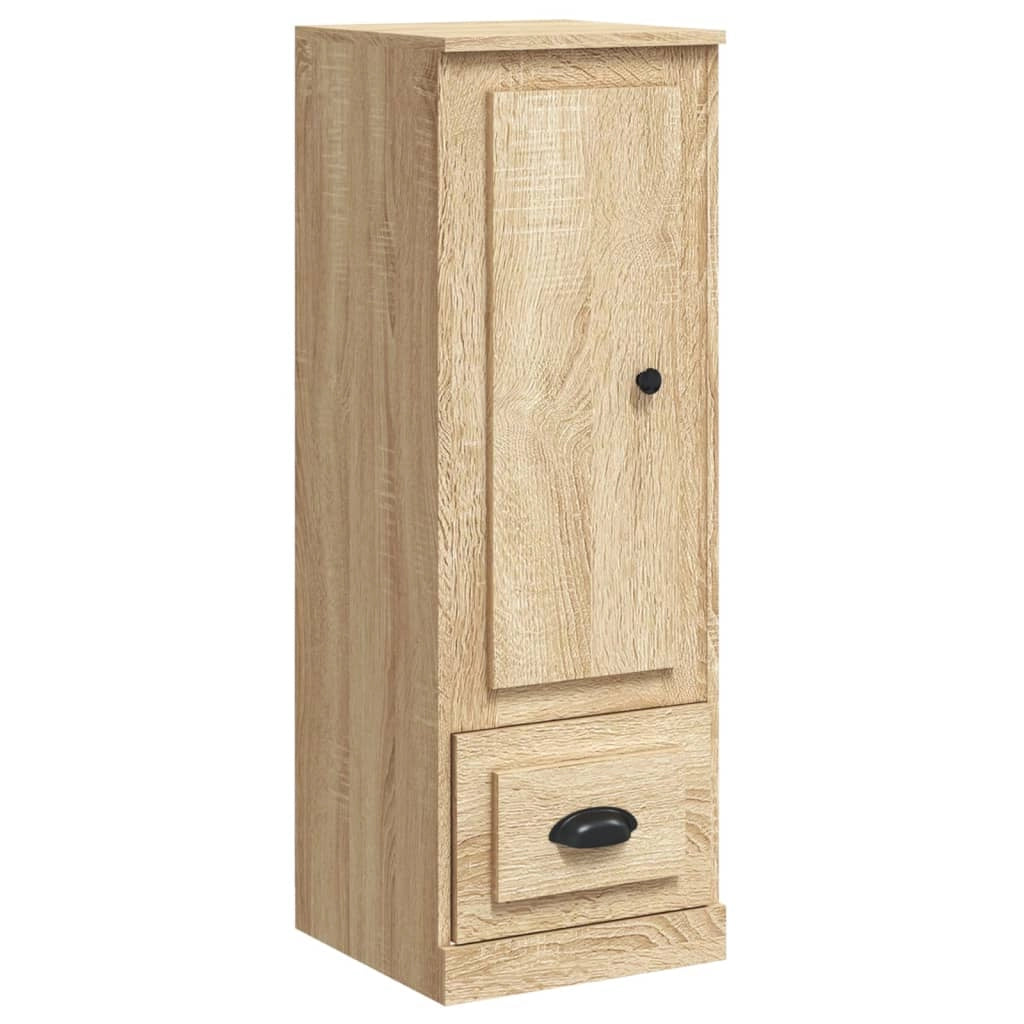 Buffet credenza cassettiera mobiletto mobile contenitore organizer cucina soggiorno salotto rovere Sonoma alto 36 x 35,5 x 103,5 cm legno ingegnerizzato marrone 02_0034053