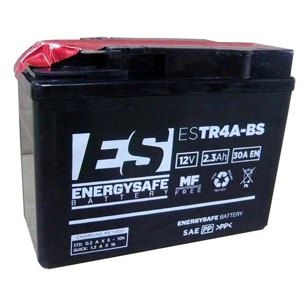 BATTERIA ENERGYSAFE ESTR4A-BS 12V 2.3AH COMPATIBILE CON YTR4A-BS