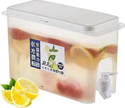 Dispensatore di acqua con rubinetto - 35 litri di dispensatore di acqua per frigorifero - conservazione di bibite, succo e limonata