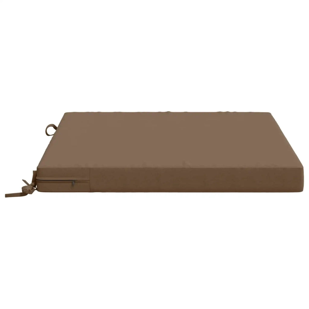 Cuscino per Sedia in Unico Pezzo SOEST 100% Poliestere Tortora 944705
