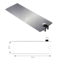 Presa acqua con mensola attacco a destra