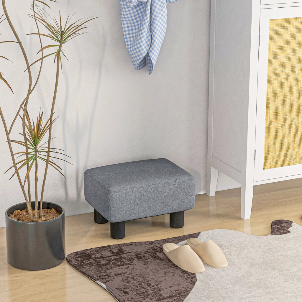 Tavolino Basso con Ripiano ¨C Zephmum ¨C 40x30x24 cm Grigio