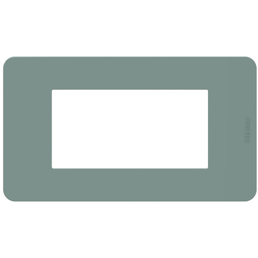 Placca Bticino MatixGO Tones 4 moduli Agave JA4804TA