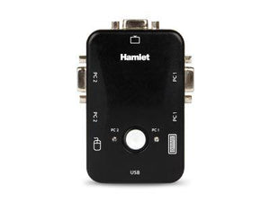 Kvm switch per 2 pc + 3 usb + vga - HNKVM3U