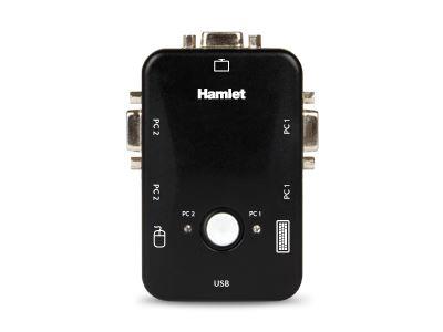 Kvm switch per 2 pc + 3 usb + vga - HNKVM3U