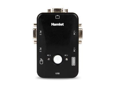 Kvm switch per 2 pc + 3 usb + vga - HNKVM3U