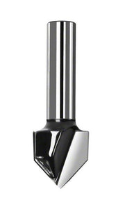 2608628407 - Bit per scanalature a V, 8 mm, D1 16 mm, L 16 mm, G 45 mm, 90 gradi 8 mm, D1 16 mm, L 16 mm, G 45 mm, 90 gr