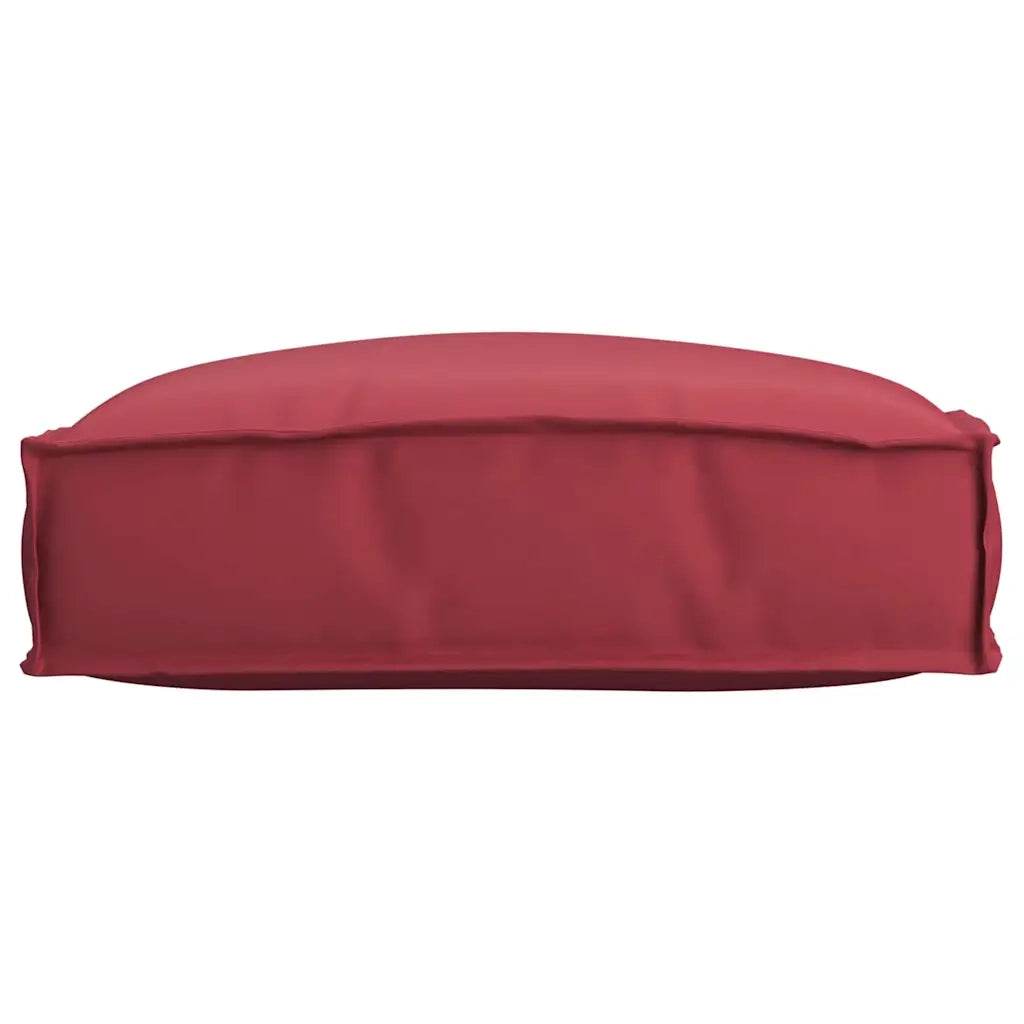 Cuscino Rosso Vino 50 x 50 x 12 cm Tessuto Oxford 42001474