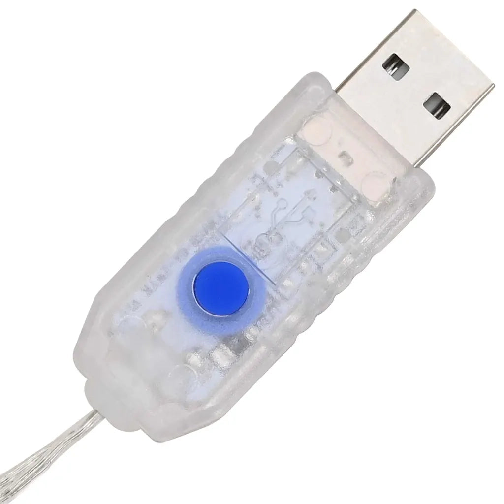 Corona con 60 LED Bianco freddo 76 x 76 x 8,5 cm Acrilico CFW9257499
