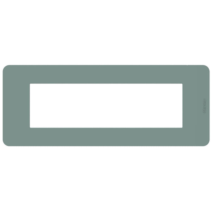 Placca Bticino MatixGO Tones 7 moduli Agave JA4807TA