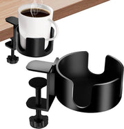 Houder per tavolo con clip per bicchieri, universale per bottiglia, tazza di caffè e bicchiere d'acqua - diametro 95 cm, capacità massima 5 kg