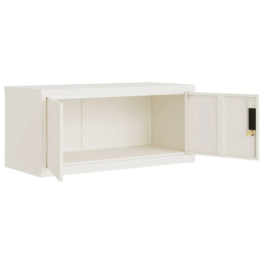 Armadio Classificatore Bianco 90x40x180 cm in Acciaio 3188313