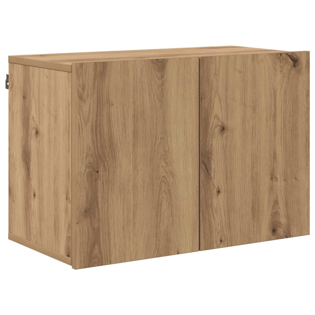 Unità TV da Parete 5 pz Rovere artigianale Legno ingegnerizzato 3402777