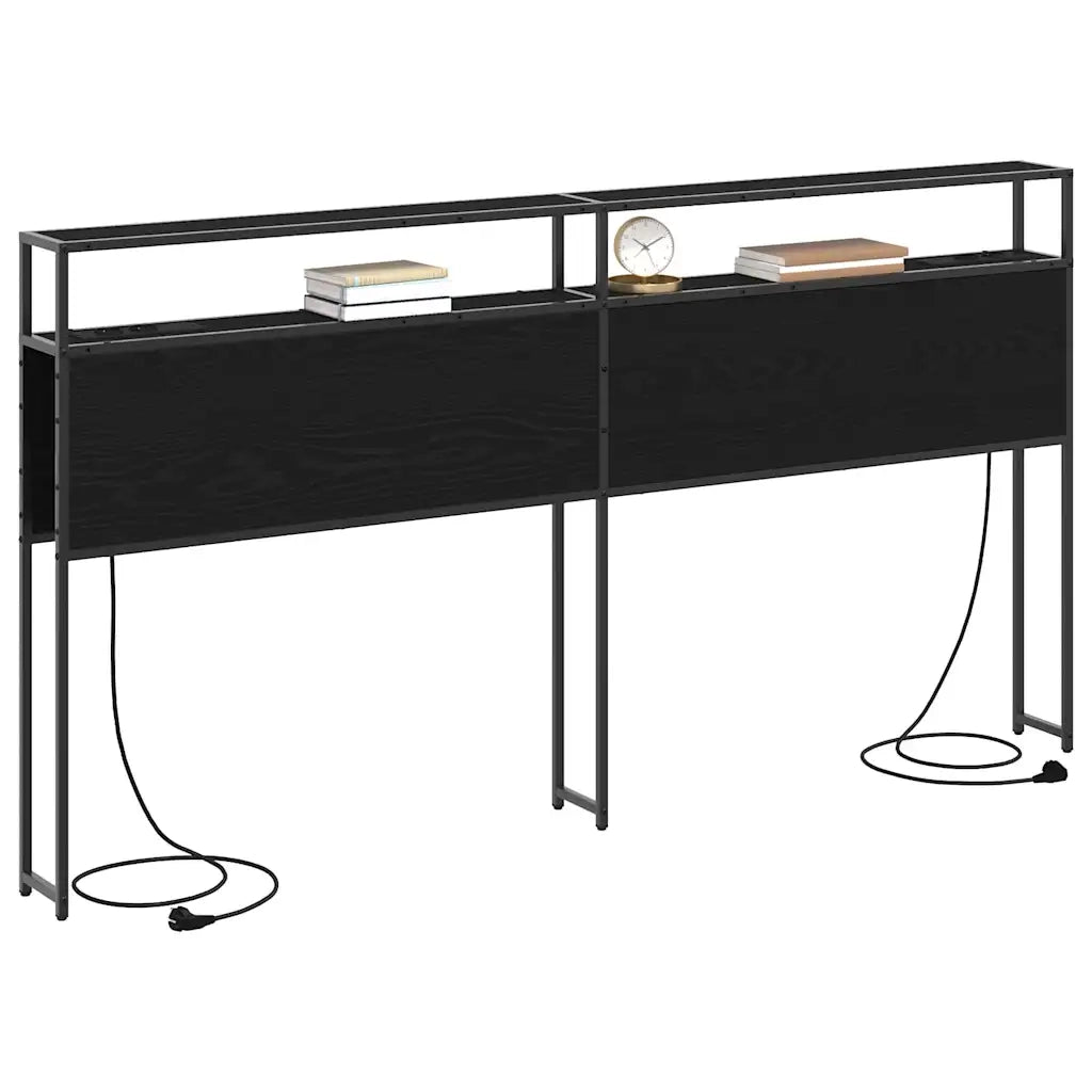 Testata contenitore Rovere nero Legno multistrato 859770