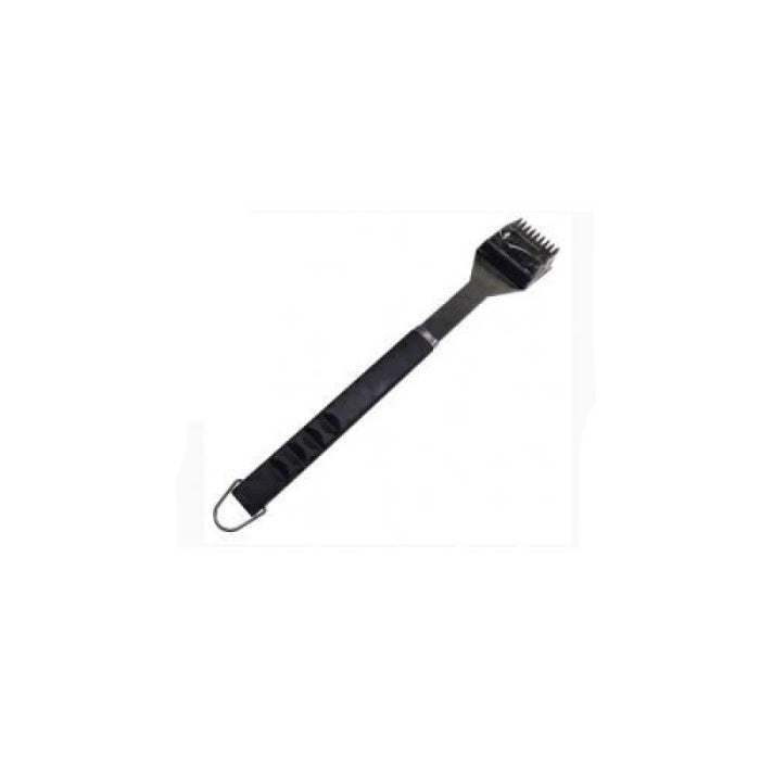 Spazzola in acciaio inox per barbecue cm 43,5