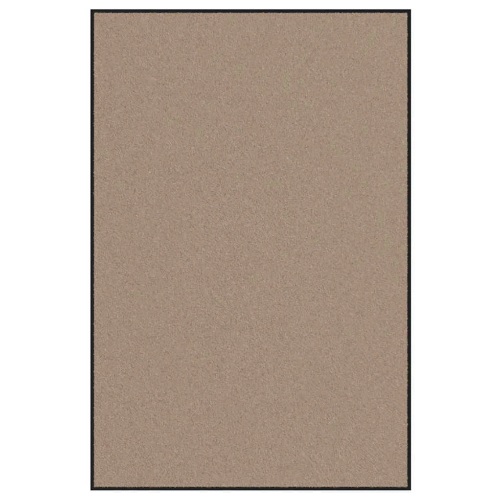 Zerbino d'ingresso rettangolare 120 x 180 cm antisporco design moderno poliammide beige 02_0057986