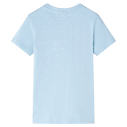 Maglietta da Bambino Azzurra 140 12563