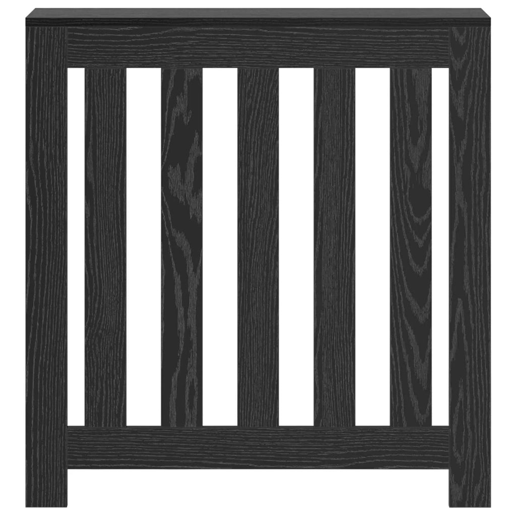 Copertura per radiatori Rovere Nero 78 x 20 x 82 cm 869223