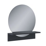 Vicco Specchio bagno Nero 50 x 54.5 cm con ripiano
