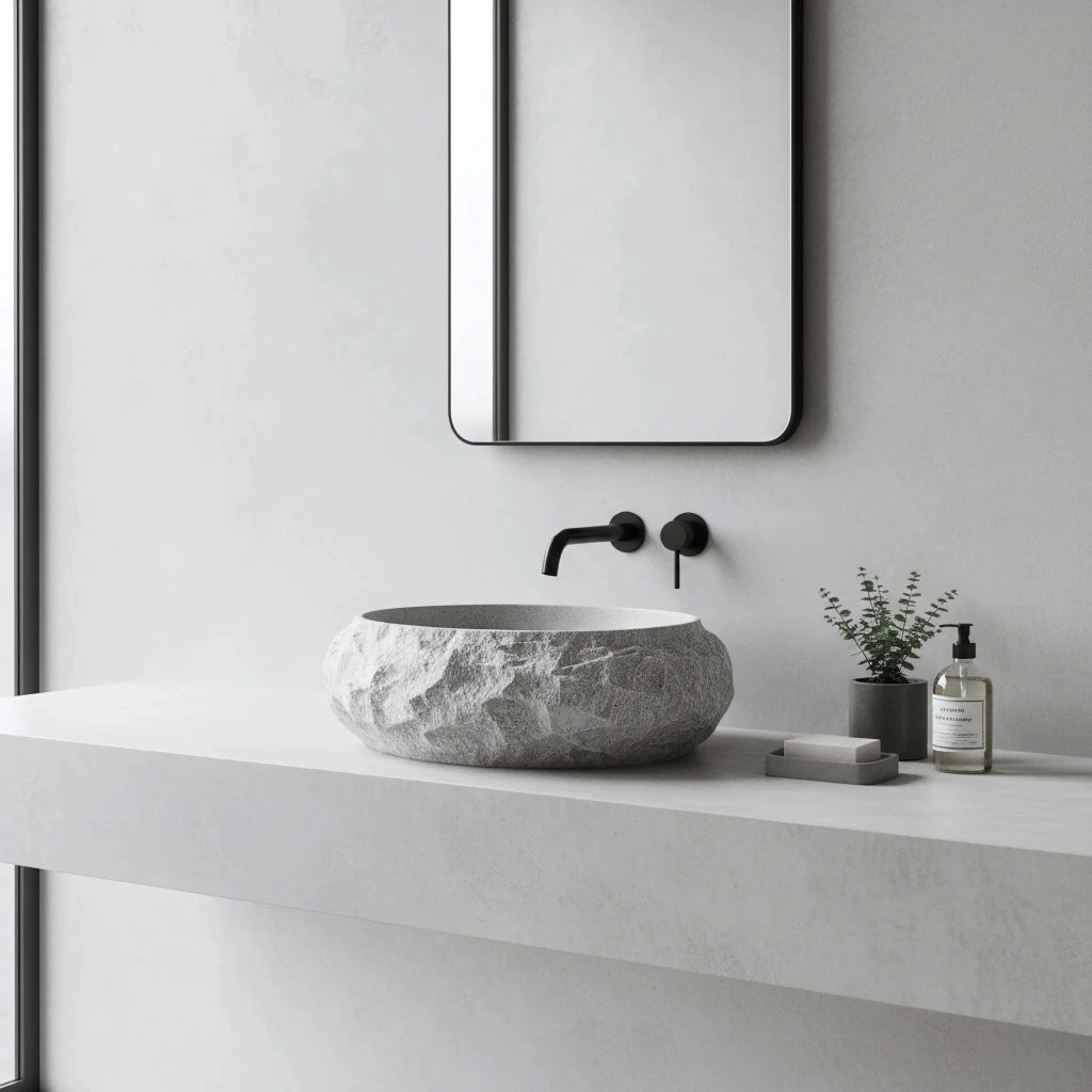 Lavabo Da Appoggio Rea Mika Gabro