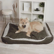 Letto per cani 2 in 1 per cani di taglia media - Raffreddante e riscaldante, lavabile 80 x 60 cm