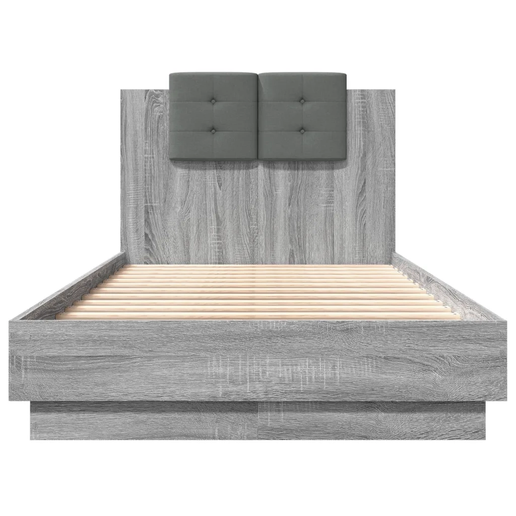 Giroletto senza Materasso Rovere Sonoma 90x190 cm 3209973