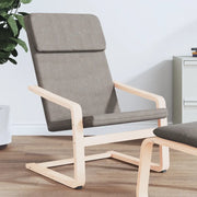 Sedia Relax Tortora in Tessuto 351057