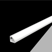 Trade Shop - 10pz Profilo In Alluminio 2mt Angolare A Plafone Sezionabile Per Strip Led Al-27 -