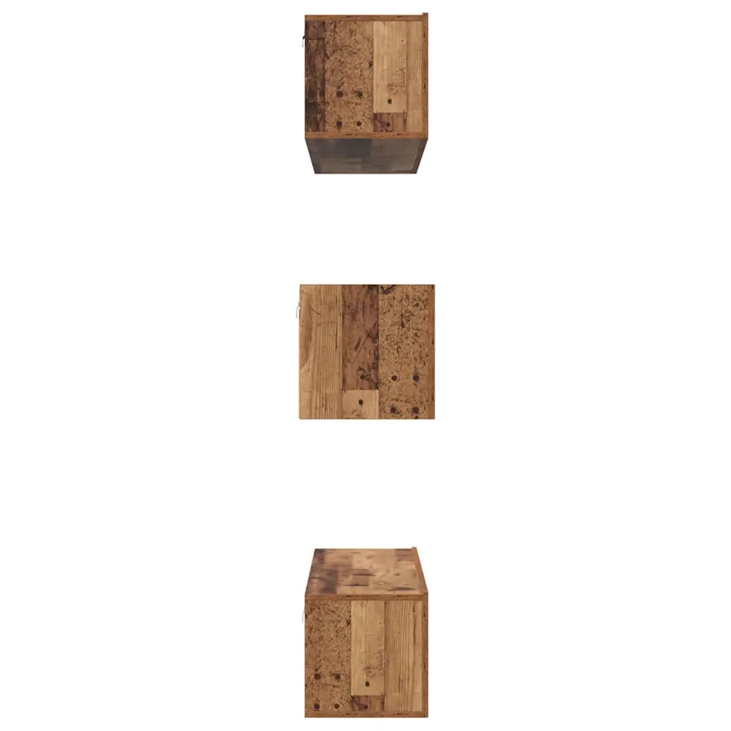 Set mobile TV 6 pcs Legno vecchio Legno multistrato 3393399
