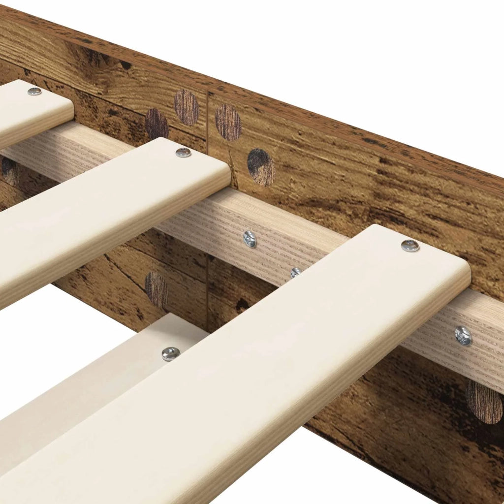 Struttura del letto Legno antico 80 x 200 cm 8009050