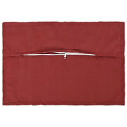Federa 2 pz HOUTEN Rosso Vino 50 x 75 cm Poliestere 919905