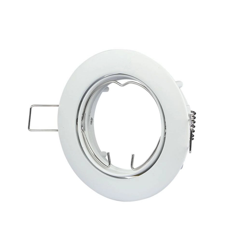 GU10 Adattamento rotondo mobile bianco