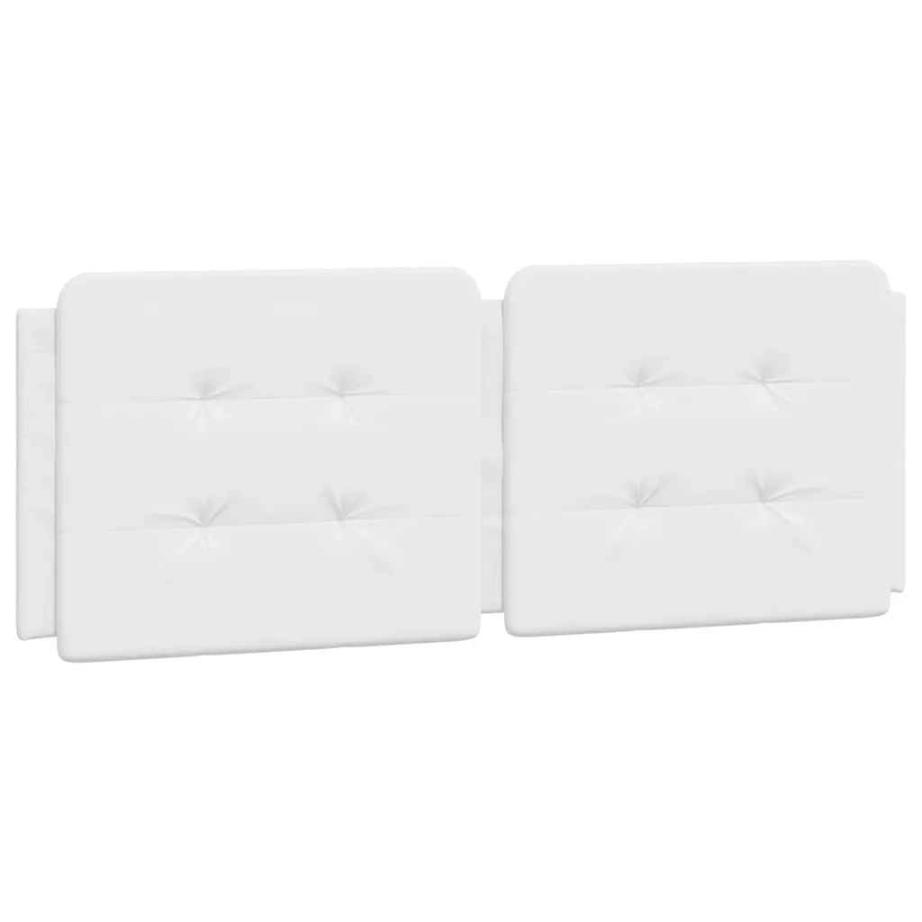 Giroletto senza Materasso-Struttura Letto Zadar Bianco 140x190 cm in Similpelle