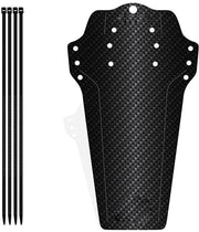 Spatbord per Mountainbike - Materiale Flexibile e Duraturo - Protezione MTB - Spatbord Posteriore - Spatbord Anteriore e Posteriore - Materiale PP di Alta Qualità - Protezione da Fango