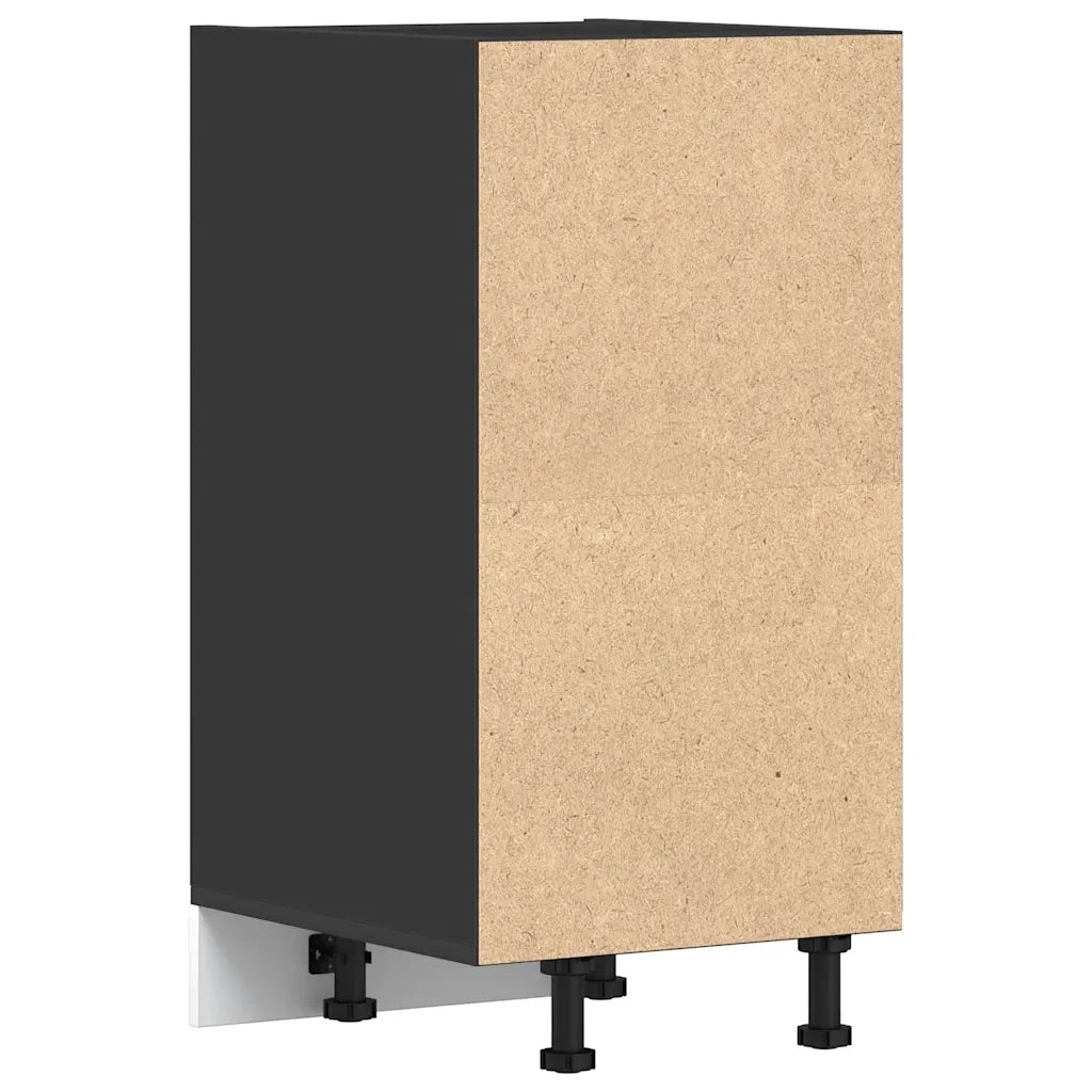 Armadio Inferiore “Riga” Nero 40x44,5x81,5 cm 854203