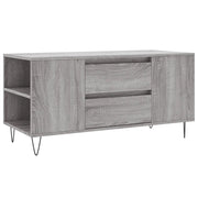 Tavolino salotto | Tavolino da caff¨¨ | Tavolino da Soggiorno Grigio Sonoma 102x44,5x50 cm Legno Multistrato