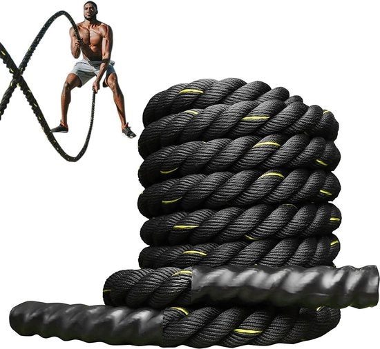 Tende di Lotta Ø 38 mm Cavo Sportivo Pesante per Allenamento di Forza - 9M 12M