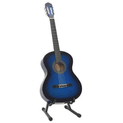 Set Chitarra Classica per Principianti 12 pz Blu 4/4 39" CFW5033650